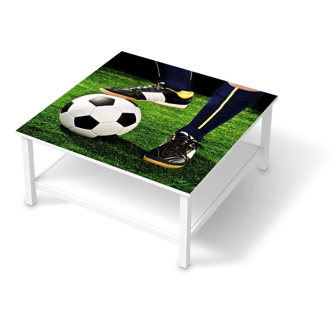 Klebefolie IKEA Hemnes Tisch 90x90cm - Fussballstar- Bild 1