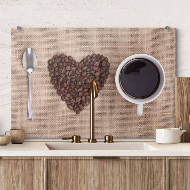 Spritzschutz I Love Coffee