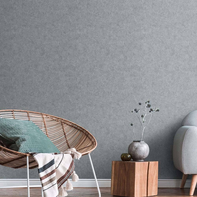 Unitapete glitzernd, Vliestapete Fashion for Walls 4 von Guido Maria Kretschmer silber