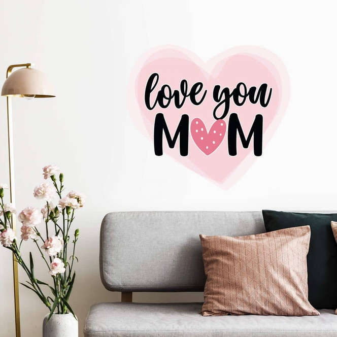 Wandtattoo Love you Mom