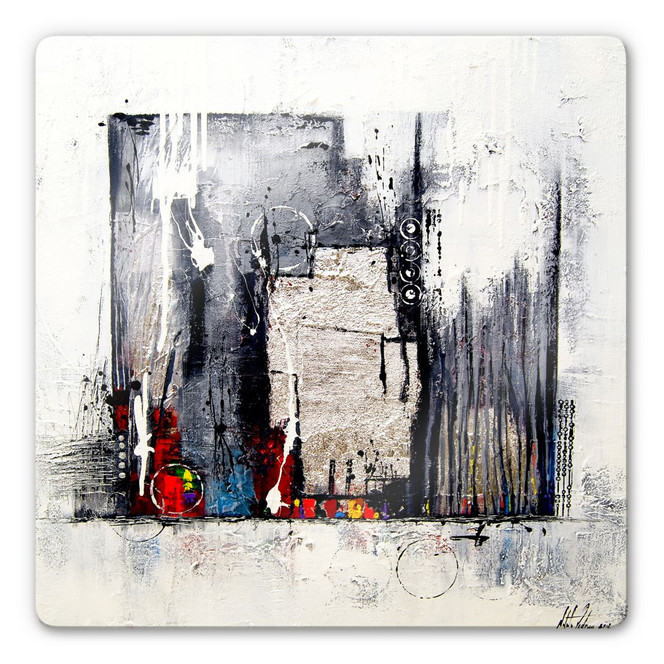 Glasbild Fedrau - Abstrakt