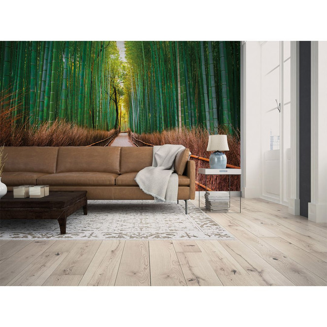 Livingwalls Fototapete Designwalls Bambus Walk Bambus - Bild 1