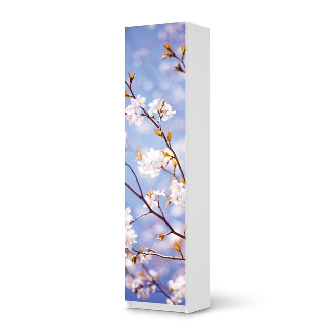 Möbelfolie IKEA Pax Schrank 201cm Höhe - 1 Tür - Apple Blossoms- Bild 1
