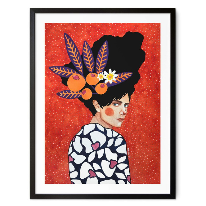 Poster Porträt - Zeig mir deine Persönlichkeit - Hülya