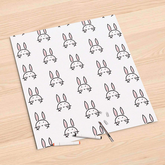 Folienbogen (60x60cm) - Hoppel- Bild 1