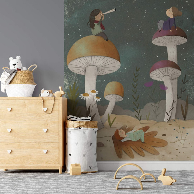 Fototapete Loske - Sterne am Himmel