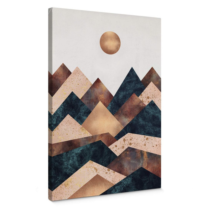 Leinwandbild Fredriksson - Herbst in den Bergen