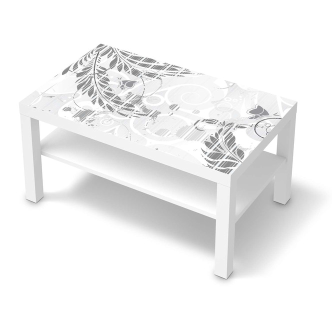 Möbelfolie IKEA Lack Tisch 90x55cm - Florals Plain 2- Bild 1