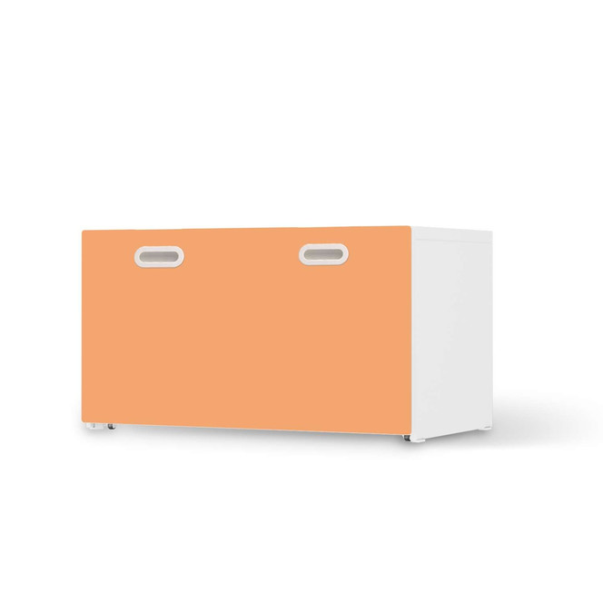 Möbelfolie IKEA Stuva / Fritids Bank mit Kasten - Orange Light- Bild 1