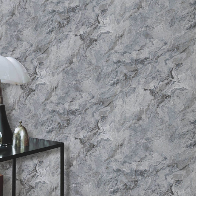 Erismann Vliestapete Evolution schwarz