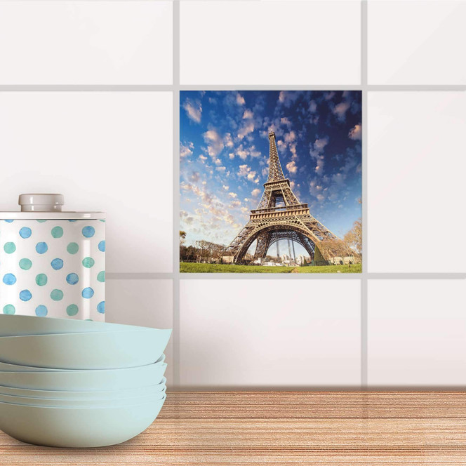 Fliesenaufkleber - La Tour Eiffel