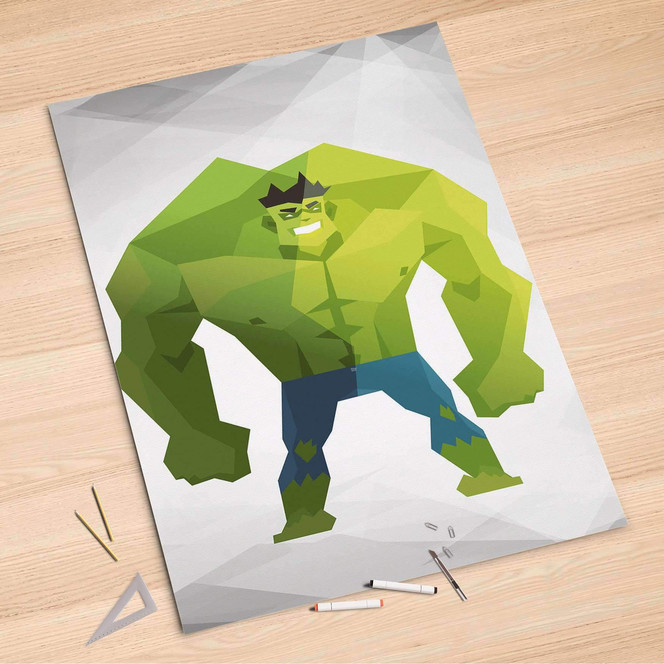 Folienbogen (100x150cm) - Mr. Green- Bild 1