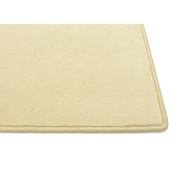 Luca Velours Kettelteppich in Beige