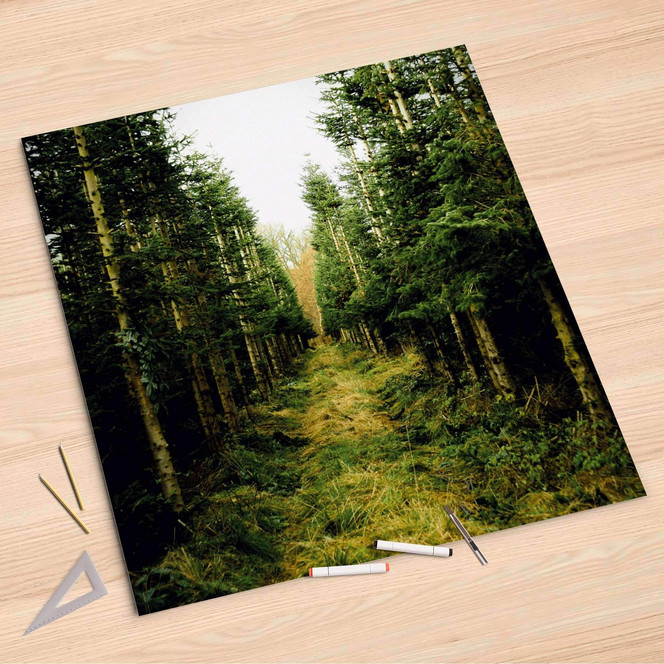Folienbogen (90x90cm) - Green Alley- Bild 1