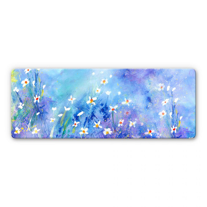 Glasbild Niksic - Ein Sommer in Blau