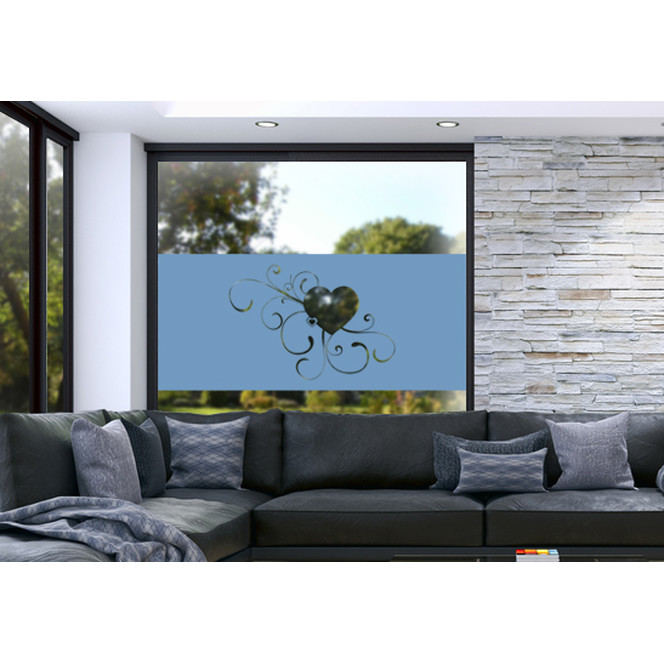 Glasdekor Erblühende Liebe - Bild 1