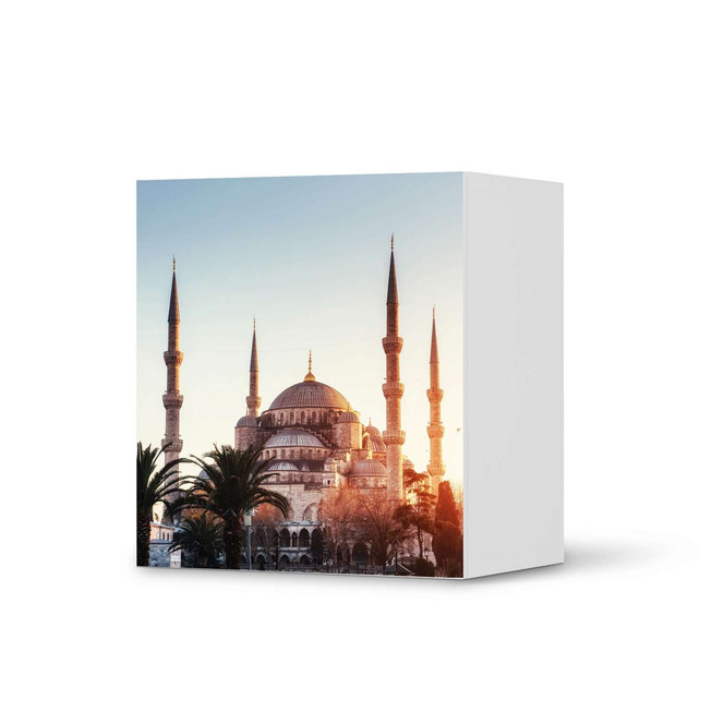Klebefolie IKEA Besta Regal 1 Türe - Blue Mosque- Bild 1