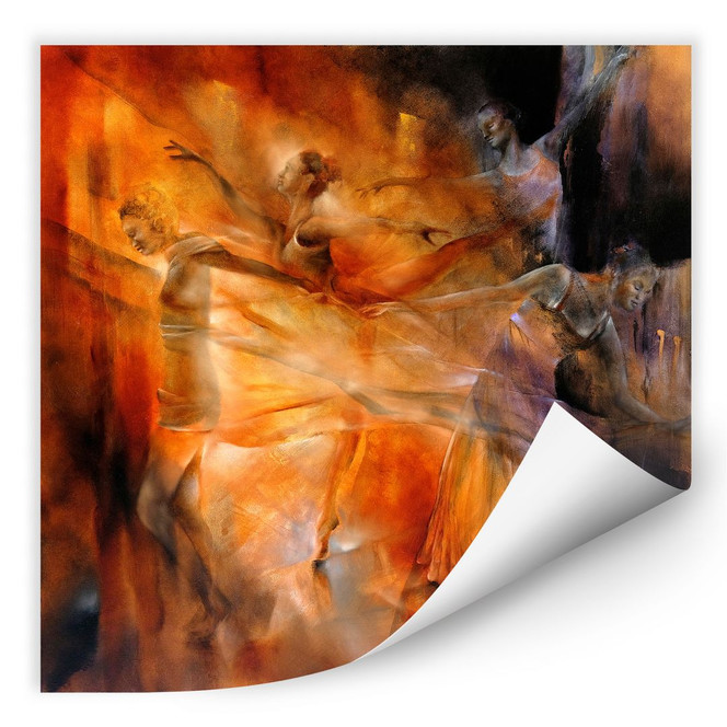 Wallprint - Schmucker - Vier Tänzerinnen