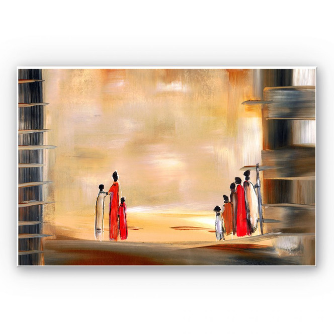 Wandbild Niksic - Zusammenhalt