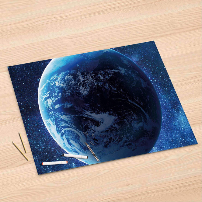 Folienbogen (120x80cm) - Planet Blue- Bild 1