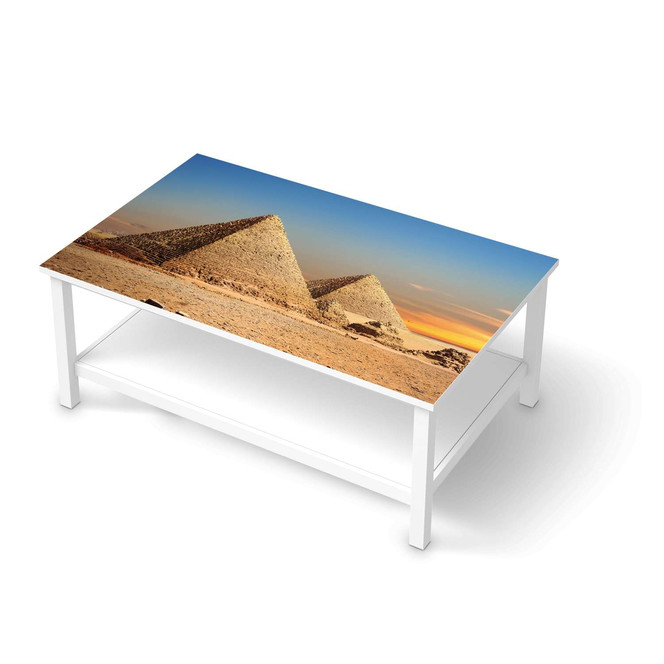 Möbelfolie IKEA Hemnes Tisch 118x75cm - Pyramids- Bild 1