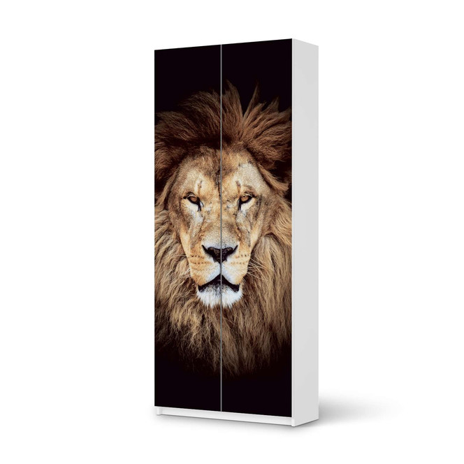 Möbelfolie IKEA Pax Schrank 236cm Höhe - 2 Türen - Wild Eyes- Bild 1