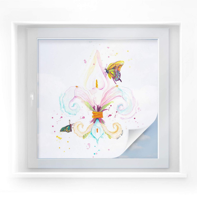 Sichtschutzfolie Buttafly - Fleur de Lil