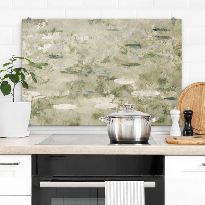 Spritzschutz Talen - Der Seerosenteich