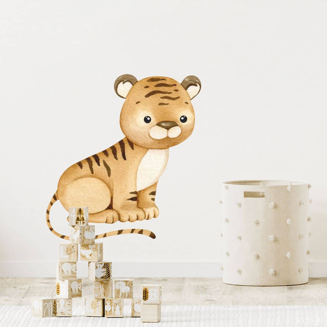 Wandtattoo Kleiner Tiger
