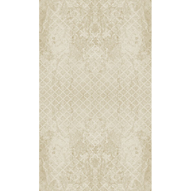 Fototapete mit grafischer Betonoptik Beige Ornamental 2.70 x 1.59m
