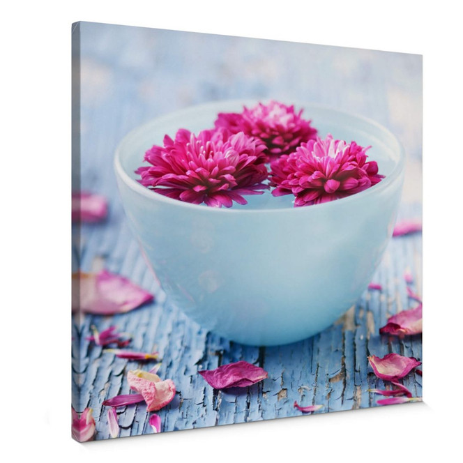 Leinwandbild Wellness Ambiente - quadratisch