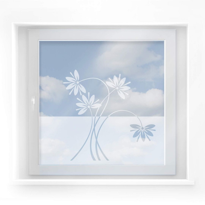 Milchglasfolie Arabell