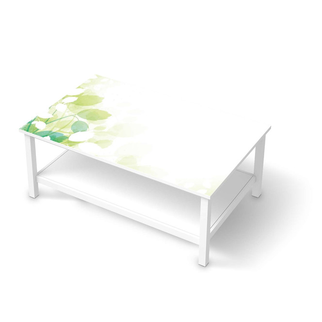Möbelfolie IKEA Hemnes Tisch 118x75cm - Flower Light- Bild 1