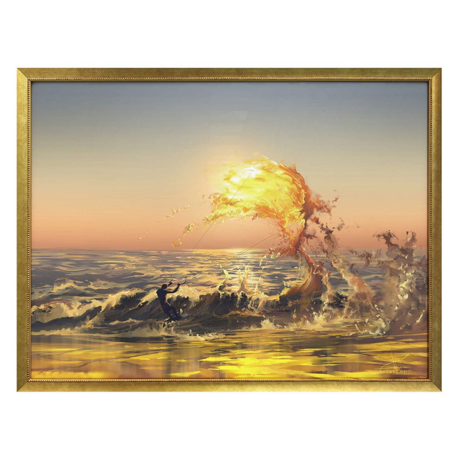 Poster aerroscape - Feuer Surfer