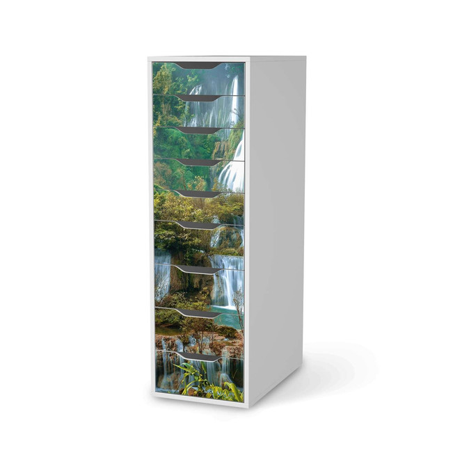 Folie IKEA Alex 9 Schubladen - Rainforest- Bild 1