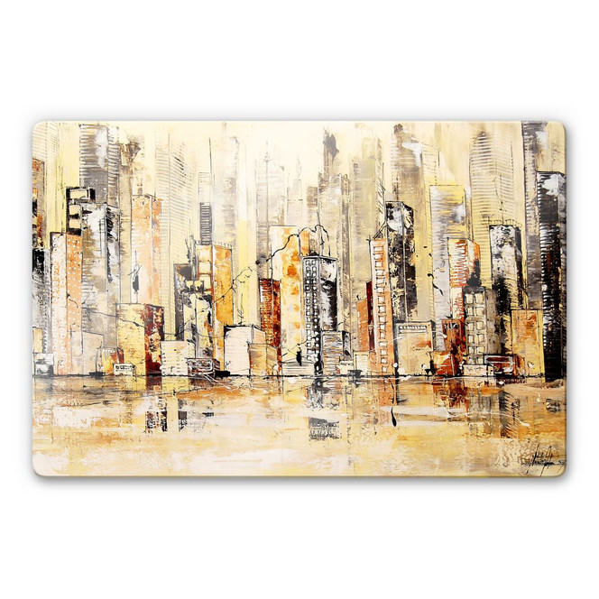 Glasbild  Fedrau - Meine Stadt