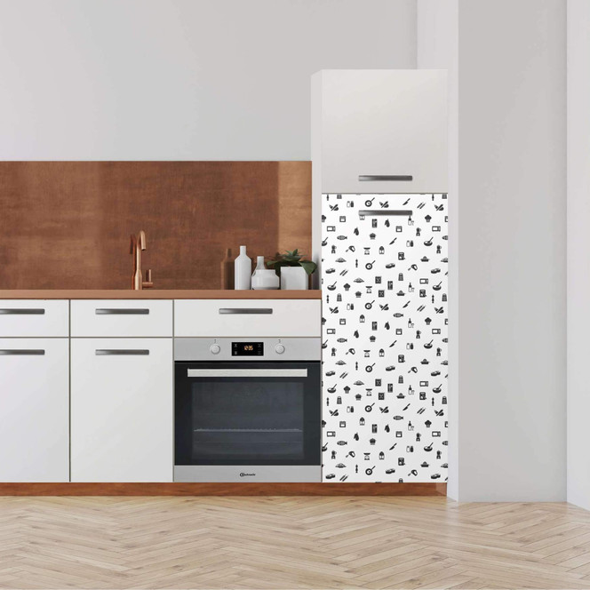 Klebefolie - Hochschrank (60x140cm) - Tasty- Bild 1