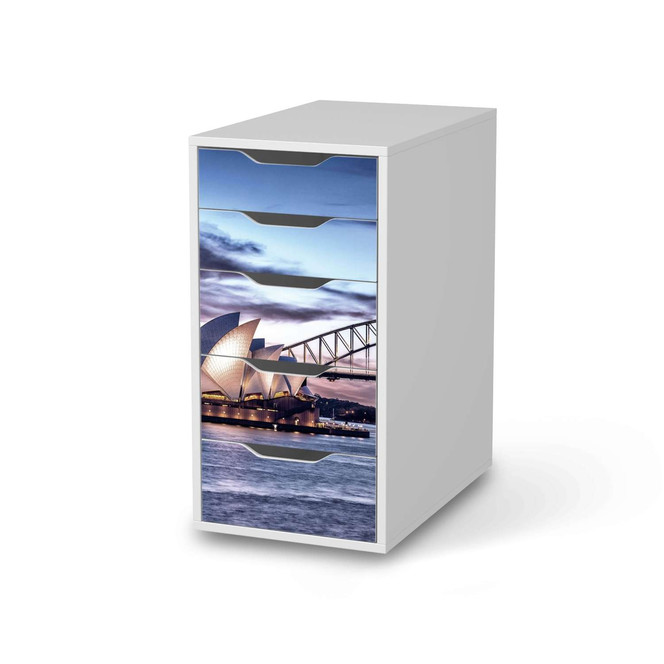 Klebefolie IKEA Alex 5 Schubladen - Sydney- Bild 1