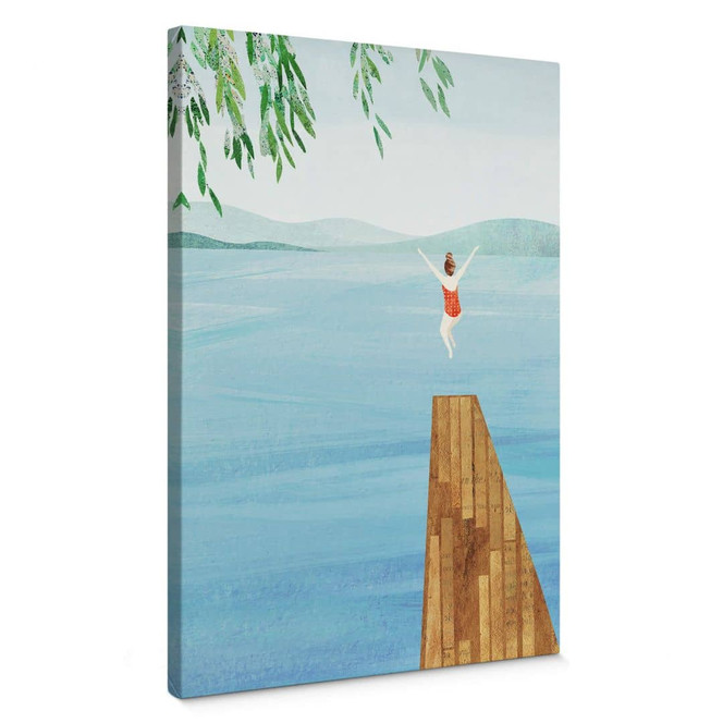 Leinwandbild Rivers - Wild Swim