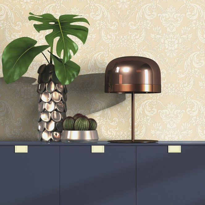 Rasch Vliestapete, Mustertapete Trianon XIII champagnerbeige