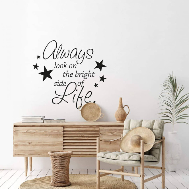 Wandtattoo Always look on...