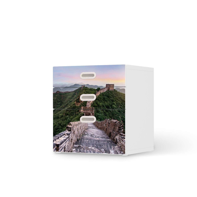 Folie IKEA Stuva / Fritids Kommode - 3 Schubladen - The Great Wall- Bild 1