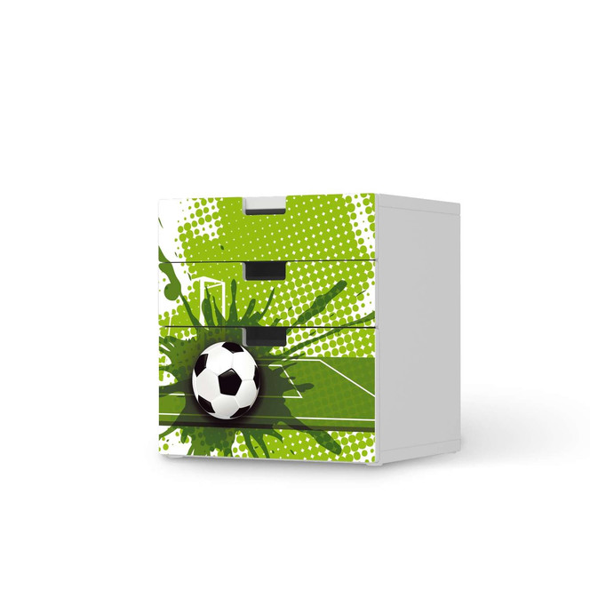 Folie IKEA Stuva / Malad Kommode - 3 Schubladen - Goal- Bild 1