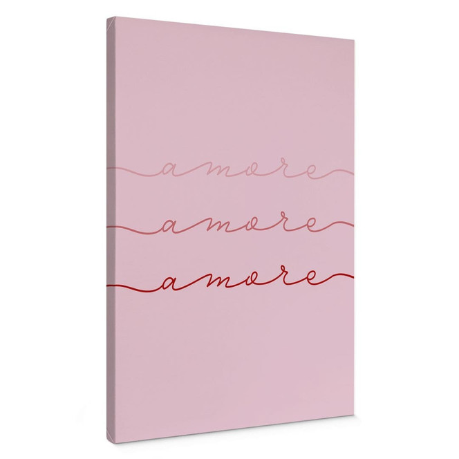 Leinwandbild Amore