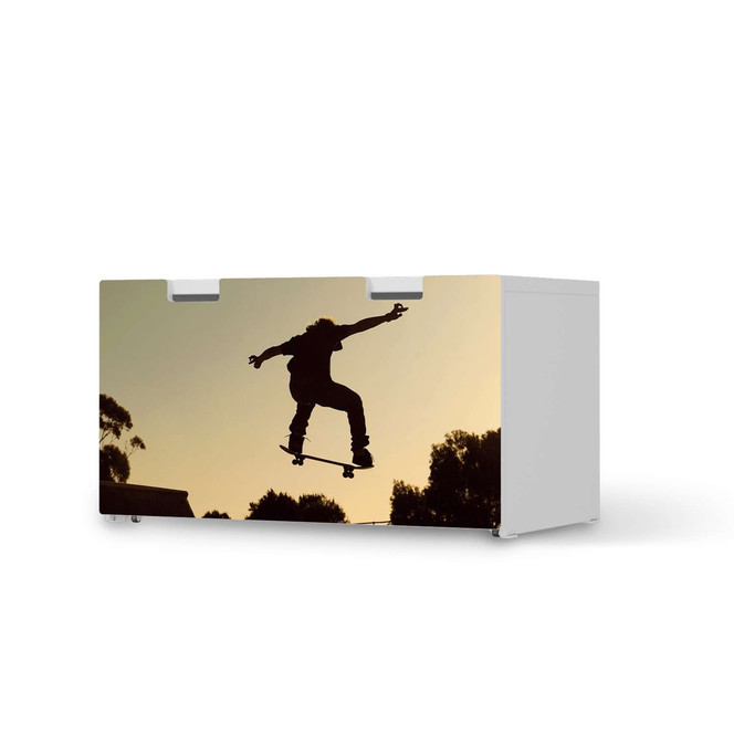 Möbelfolie IKEA Stuva / Malad Banktruhe - Skater- Bild 1