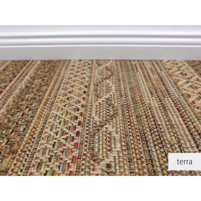 Nahla Teppichboden Meterware in Terra