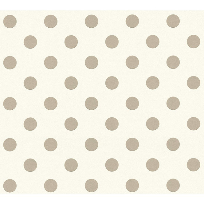 A.S. Création Vliestapete Boys & Girls 6 Tapete gepunktet beige, rosa, weiss
