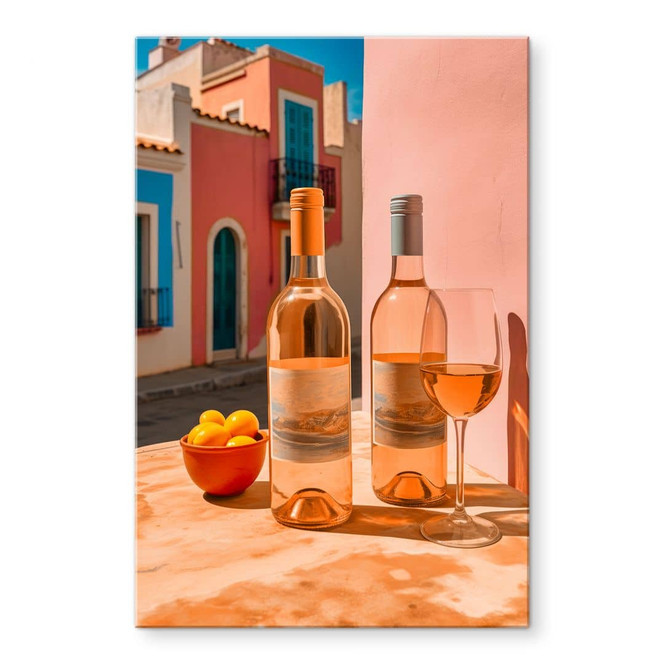 Acrylglasbild Frischer Mirabellen-Wein - Treechild