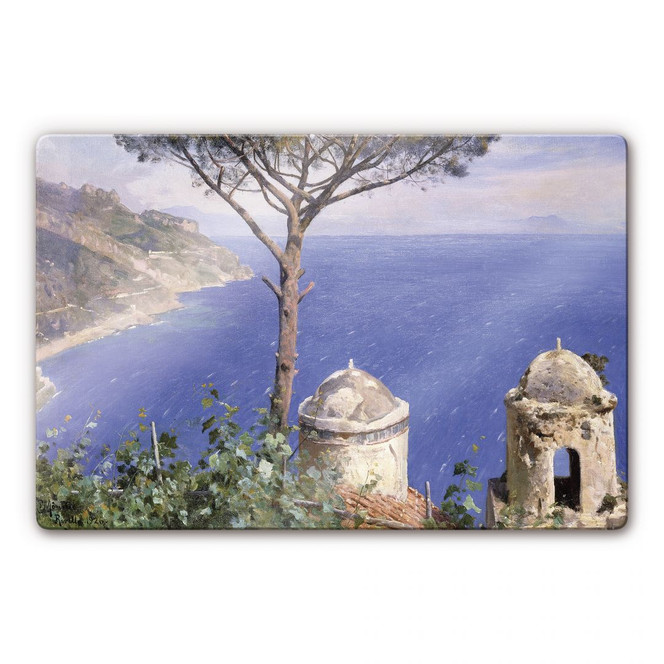 Glasbild Moensted - Ravello