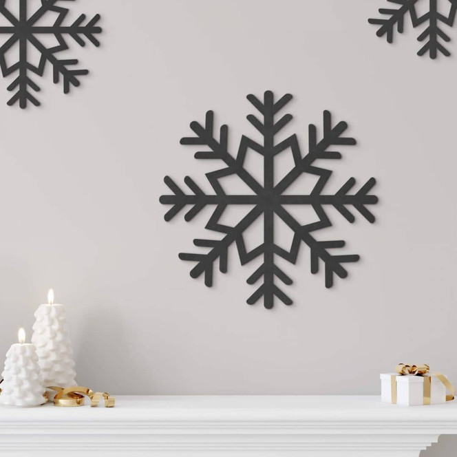 Holzdeko Schneeflocke - MDF